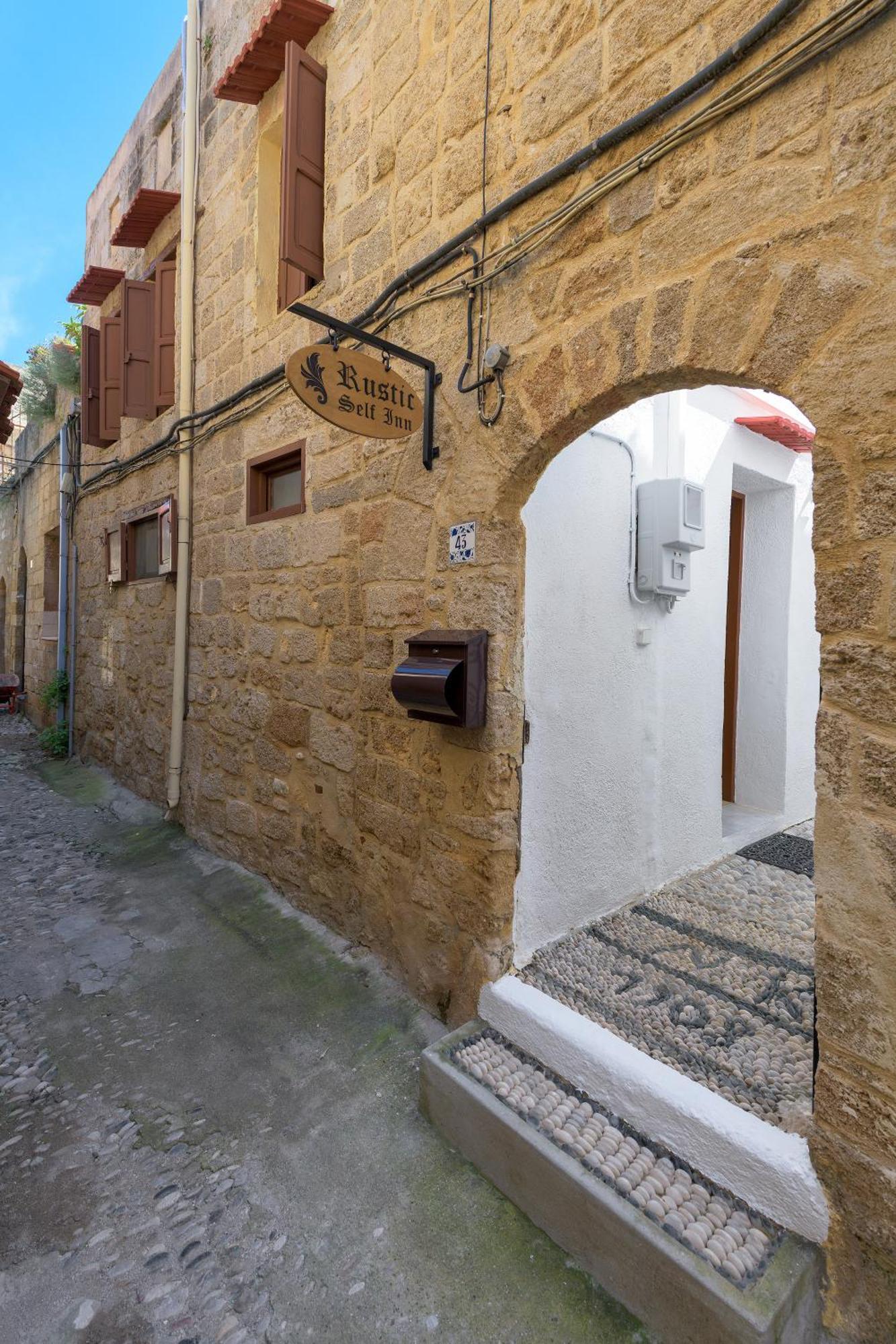 Rustic Self-Inn Rhodes City Exterior foto